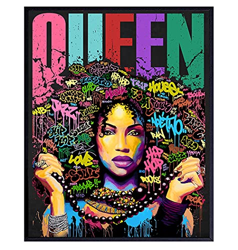 Black Queen Wall Art - African American Wall Art - African American ...