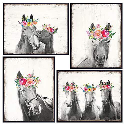 Horse Wall Art Horses Wall Art & Decor Barn Farmhouse Living room