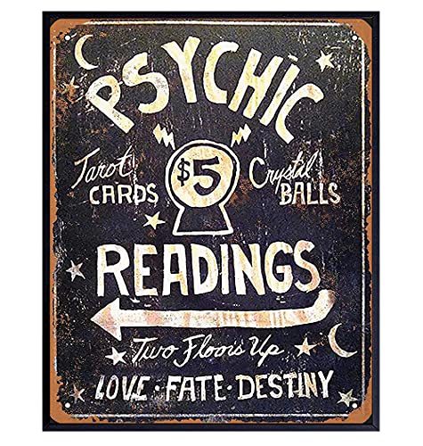 Psychic Reading Wall Art &amp; Decor - Fortune Teller, Tarot Cards, Crystal ...