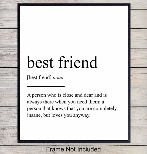 best-friend-definition-wall-art-home-decor-poster-print