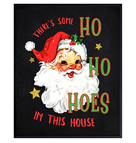 Aazon.co: Funny Christas Decorations, Novelty Christas Wooden Signs