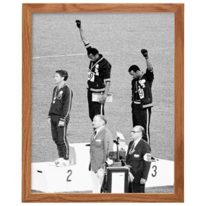 African American Wall Art FRAMED - Black Wall Art - African American Decor - Civil Rights Poster History 8x10 - Heroes Culture History Black Pride Artwork - Picture Print - B0DZ33DCFC