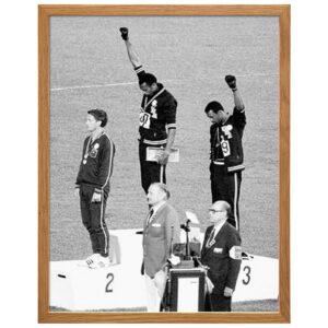 Black Empowerment Vintage Art Print 11x14 FRAMED - Black Lives Matter Civil Rights Poster - Afro American Wall Decor - History Decoration - Vintage Art Print - BLM Wall Decor, African American Picture - B0DZ2Q7JQG